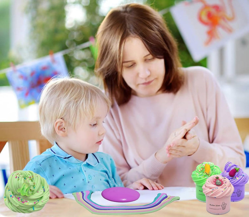 FJAZUFSA 24 decorative toppings for DIY slime crafts