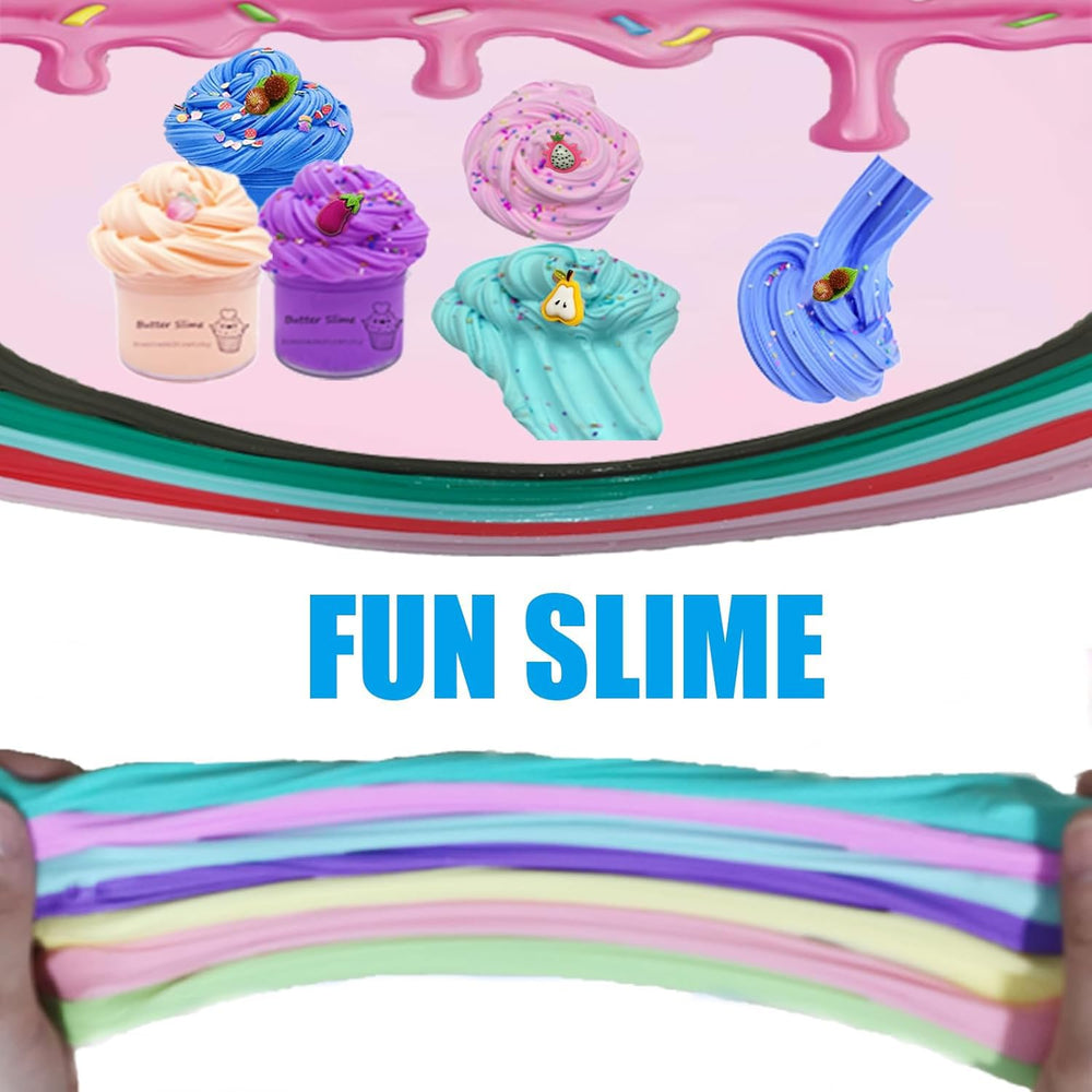 FJAZUFSA easy-clean slime stores well between sessions