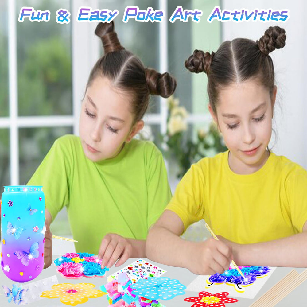 FJBICODA poke art kit components for easy setup and use