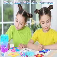 FJBICODA poke art kit components for easy setup and use