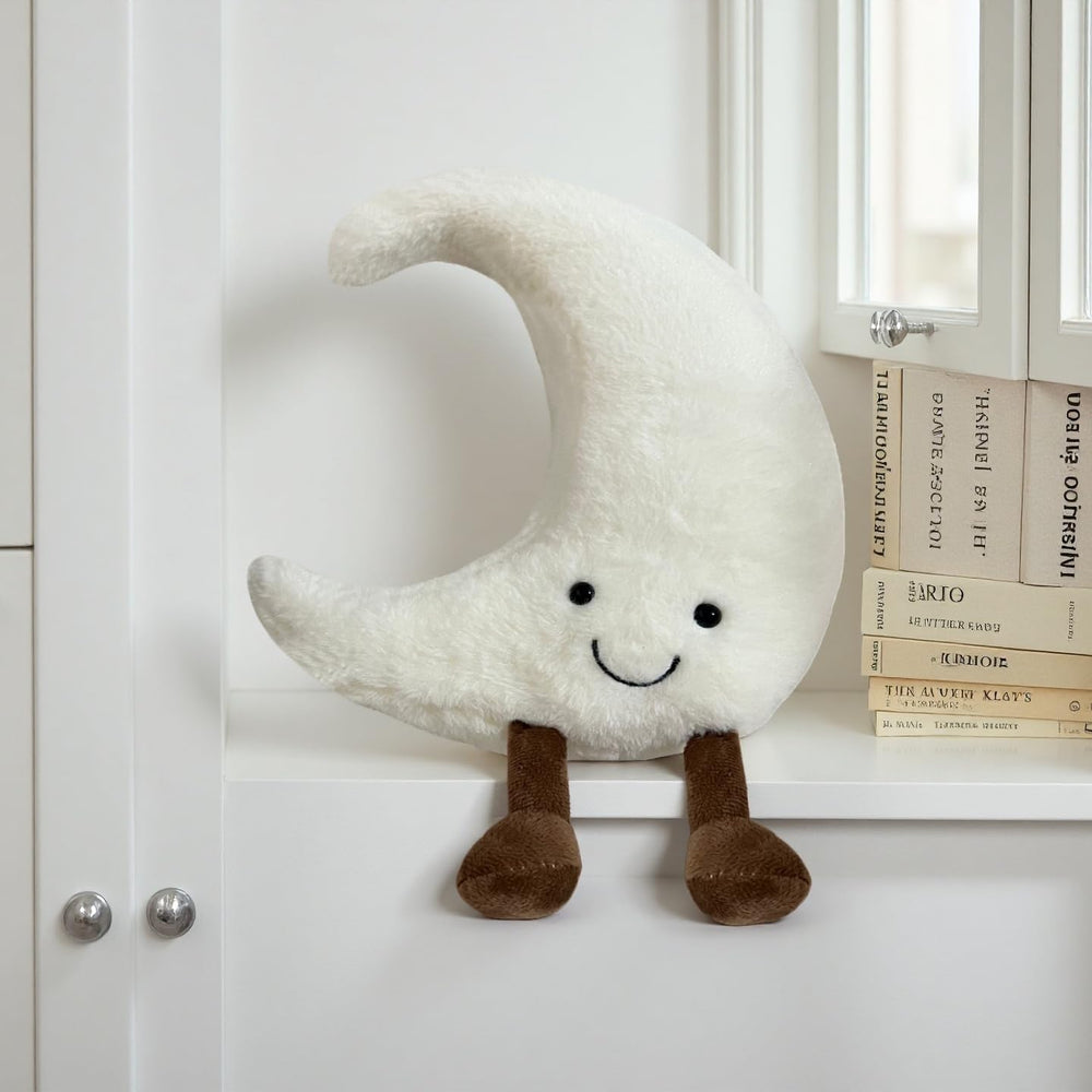 FJQZHA twelve-inch moon sun plush ideal for bedtime snuggles