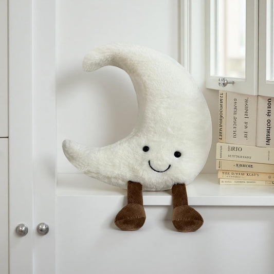 FJQZHA twelve-inch moon sun plush ideal for bedtime snuggles