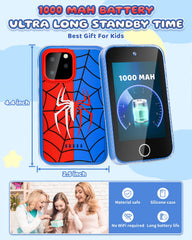 FKATEEN Kids Phone 3.5-inch auto-off feature conserves battery.