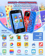FKATEEN Kids Phone 3.5-inch dual camera enables kids to capture playful moments.
