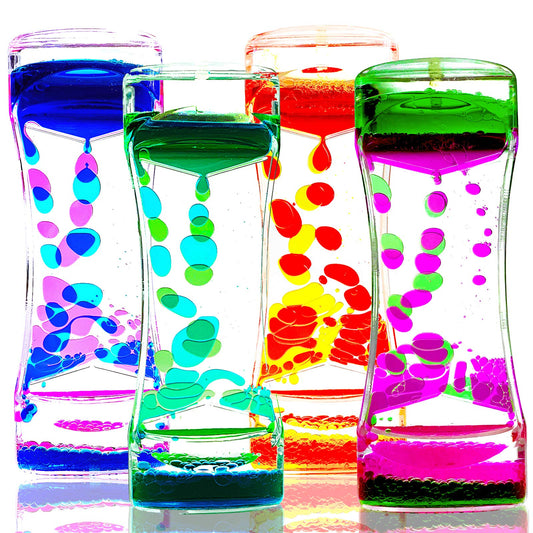 FKYTION liquid motion bubbler timer with colorful drops for focus
