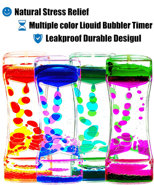 FKYTION liquid motion bubbler visible bubbles drift slowly for a soothing desk focal point
