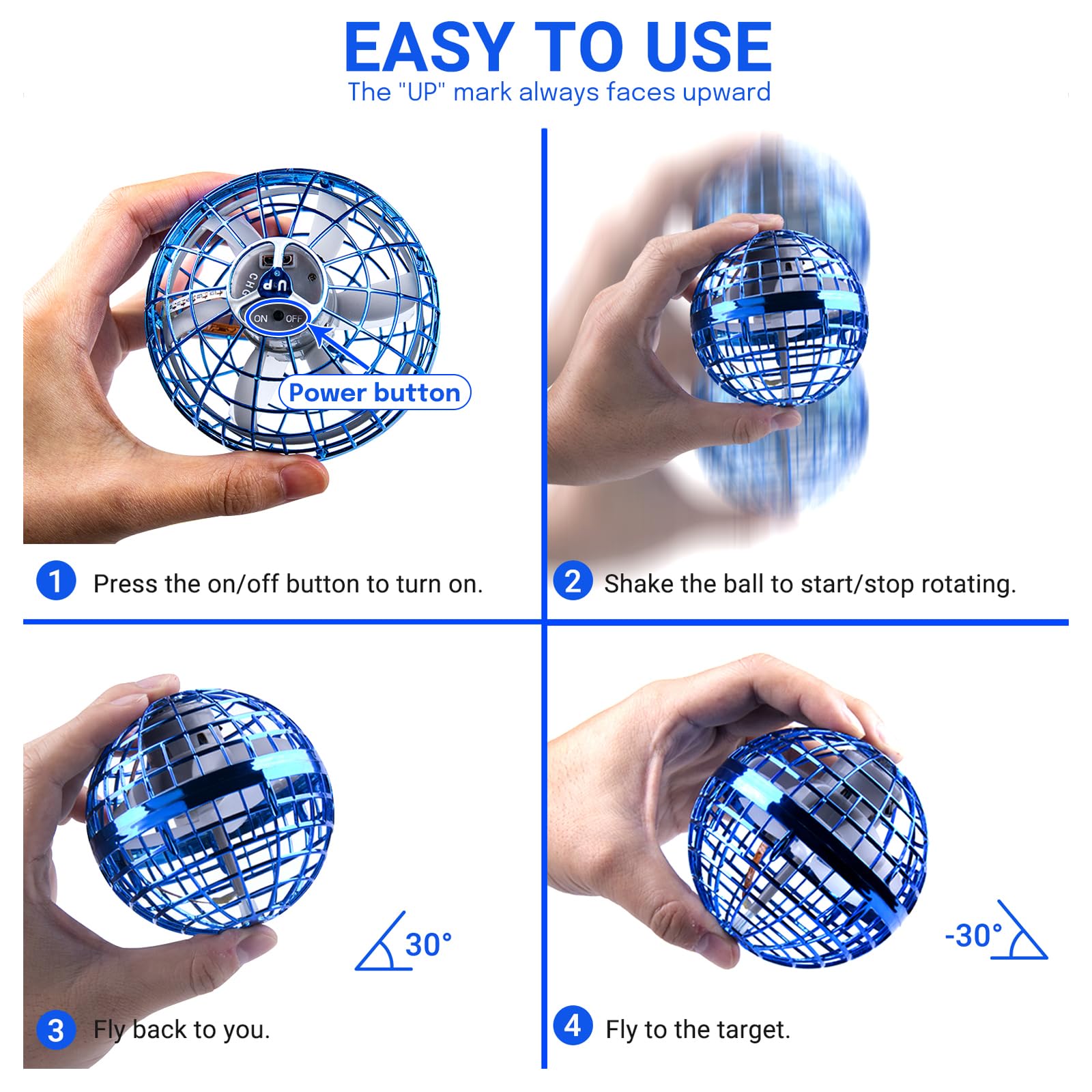 Flashbee kid-friendly design offers safe, soft-touch returns for curious learners.