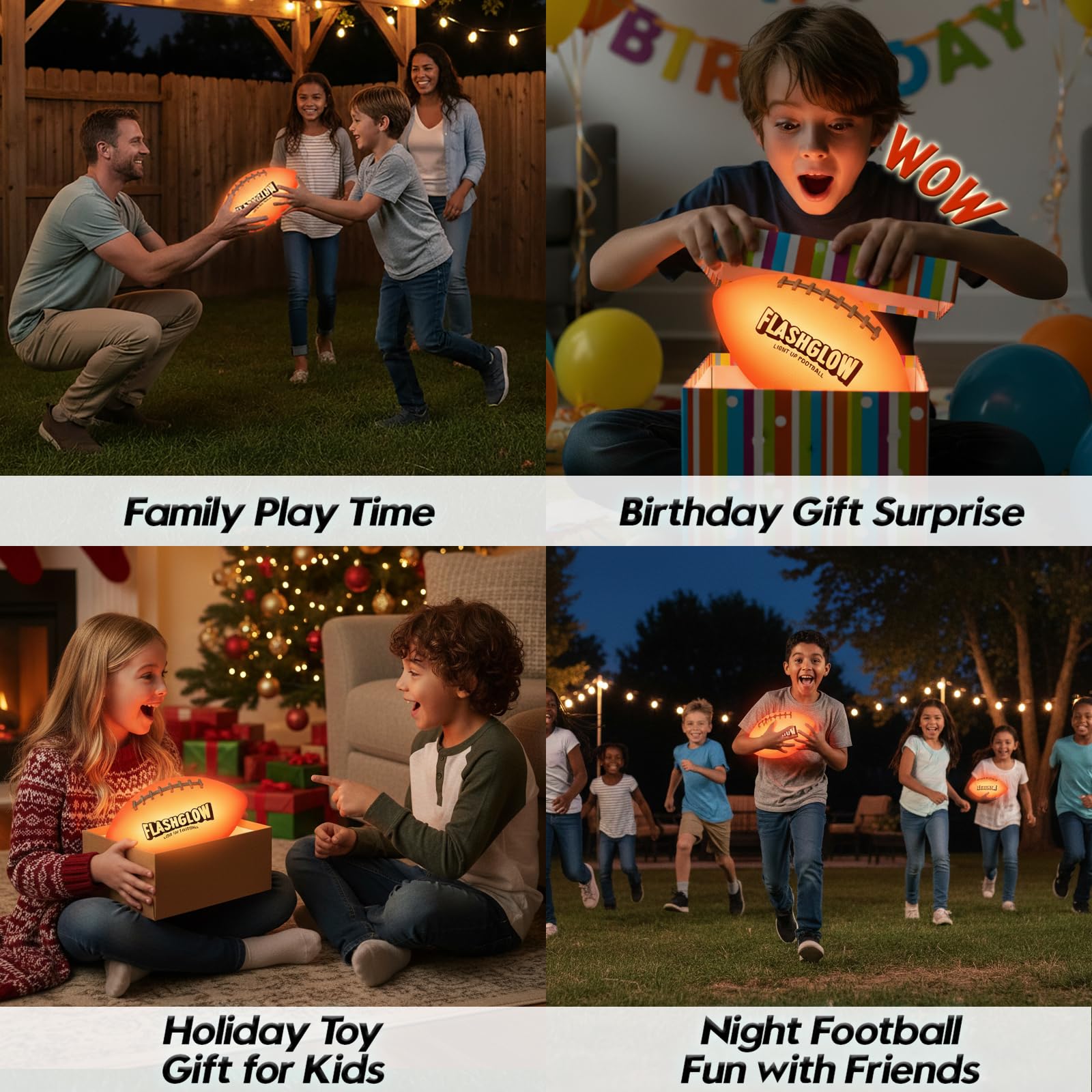 FLASHGLOW multi age sport toy suited for family outdoor play