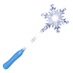 FlashingBlinkyLights wand handle glows to enhance play and photos.