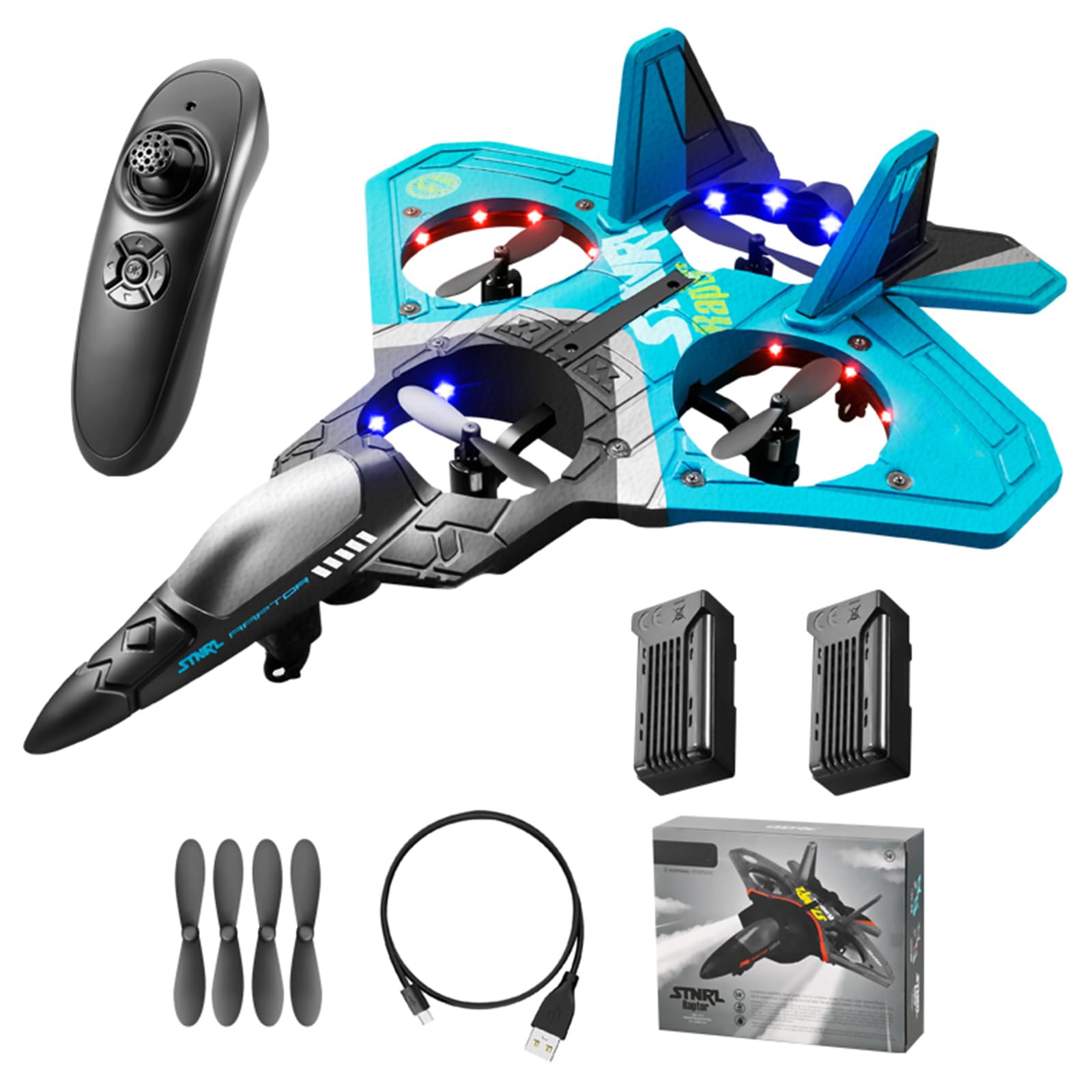 Flashstar V17 no-assembly RC plane ready to fly right from the box.