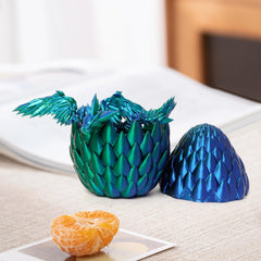 Flavery dragon birthday gift with egg reveal for excitement.