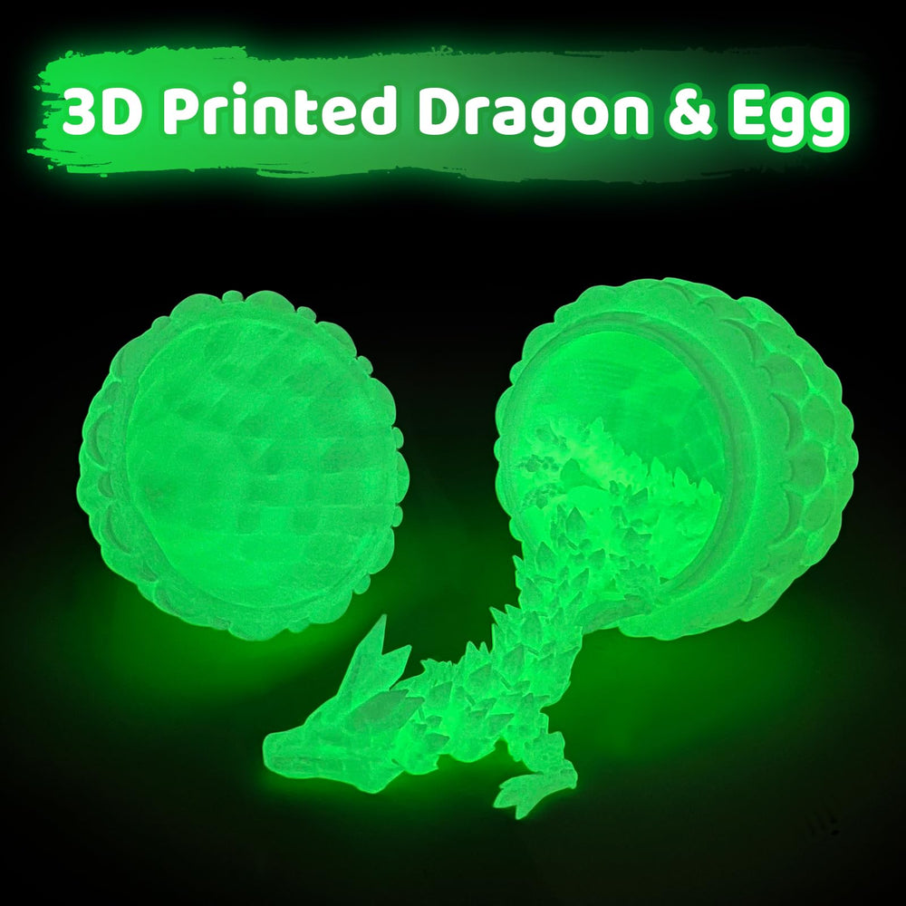 Flavery crystal dragon inside creates a captivating collectible centerpiece.