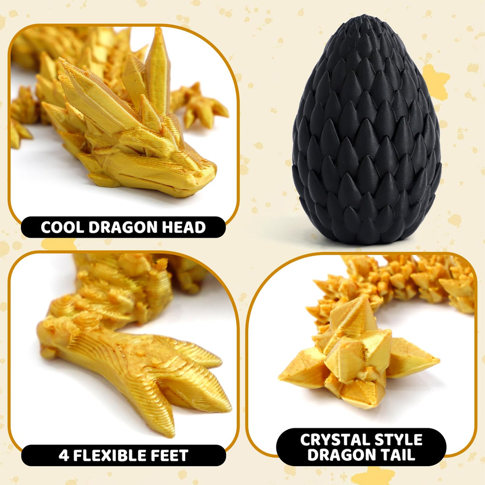 Flavery desk decor dragon egg adds a premium focal point to your workspace.