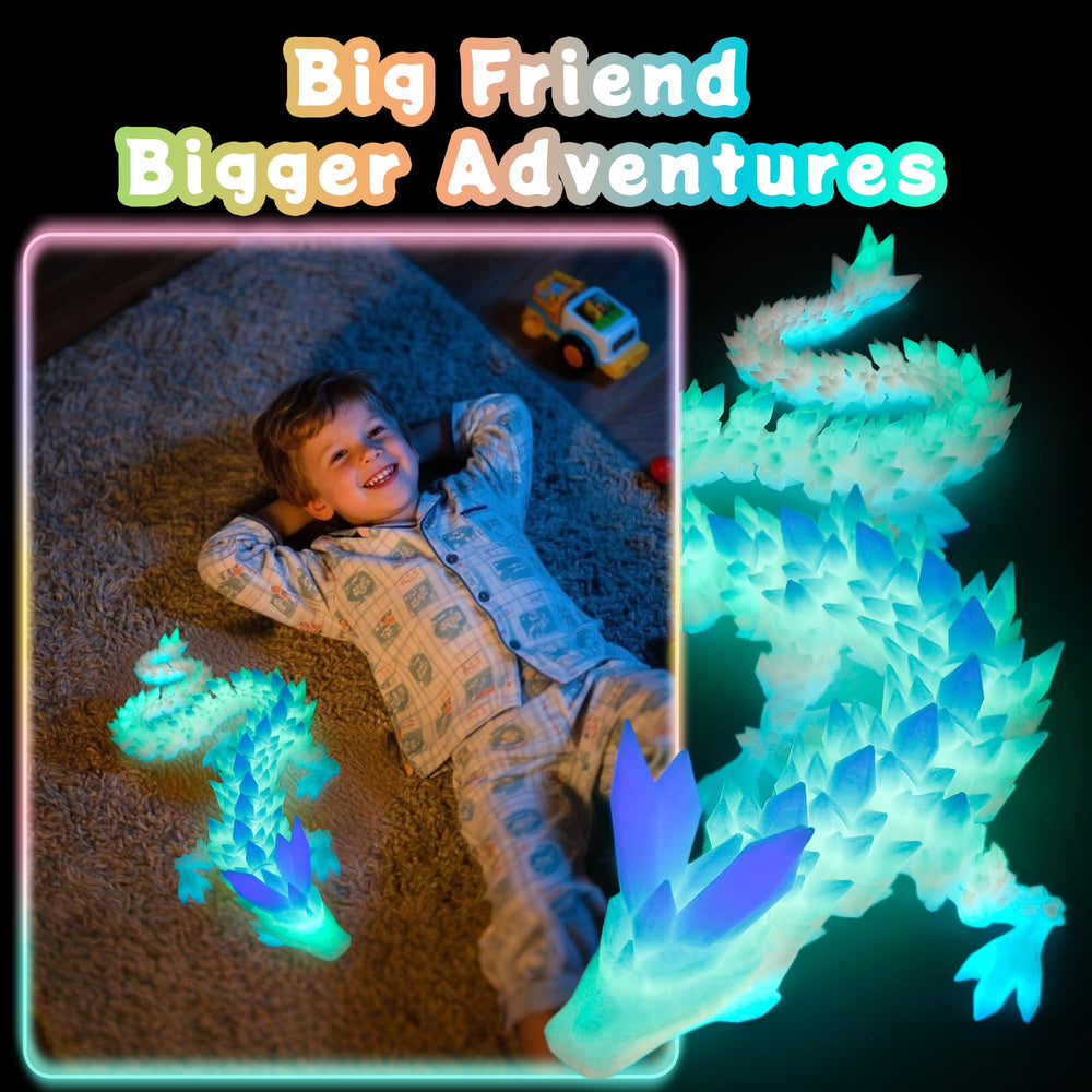 Flavery dragon display-piece suitable for shelves, desks, and gift-ready presentation.