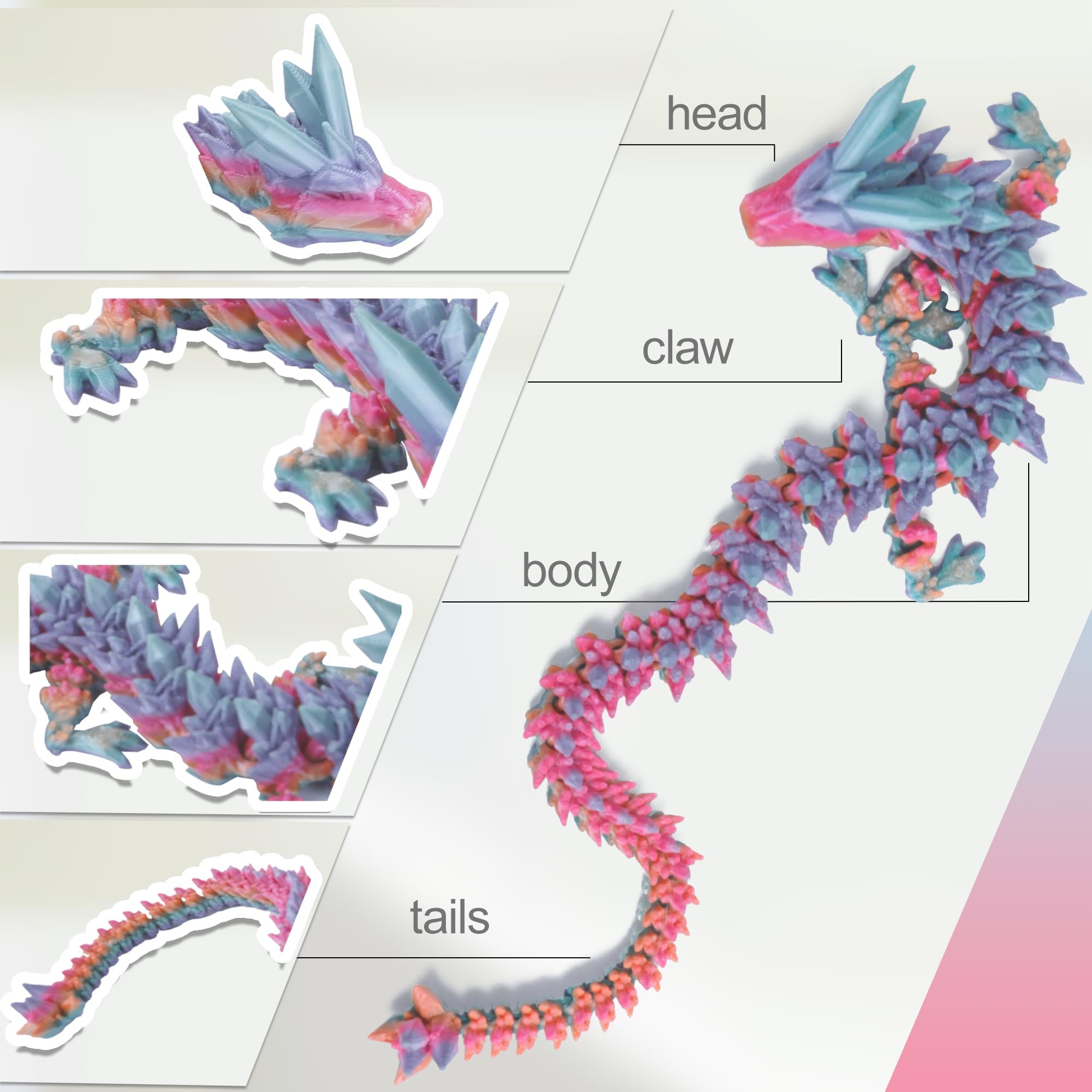 Flavery dragon egg decorative display perfect desk pet to inspire creativity.
