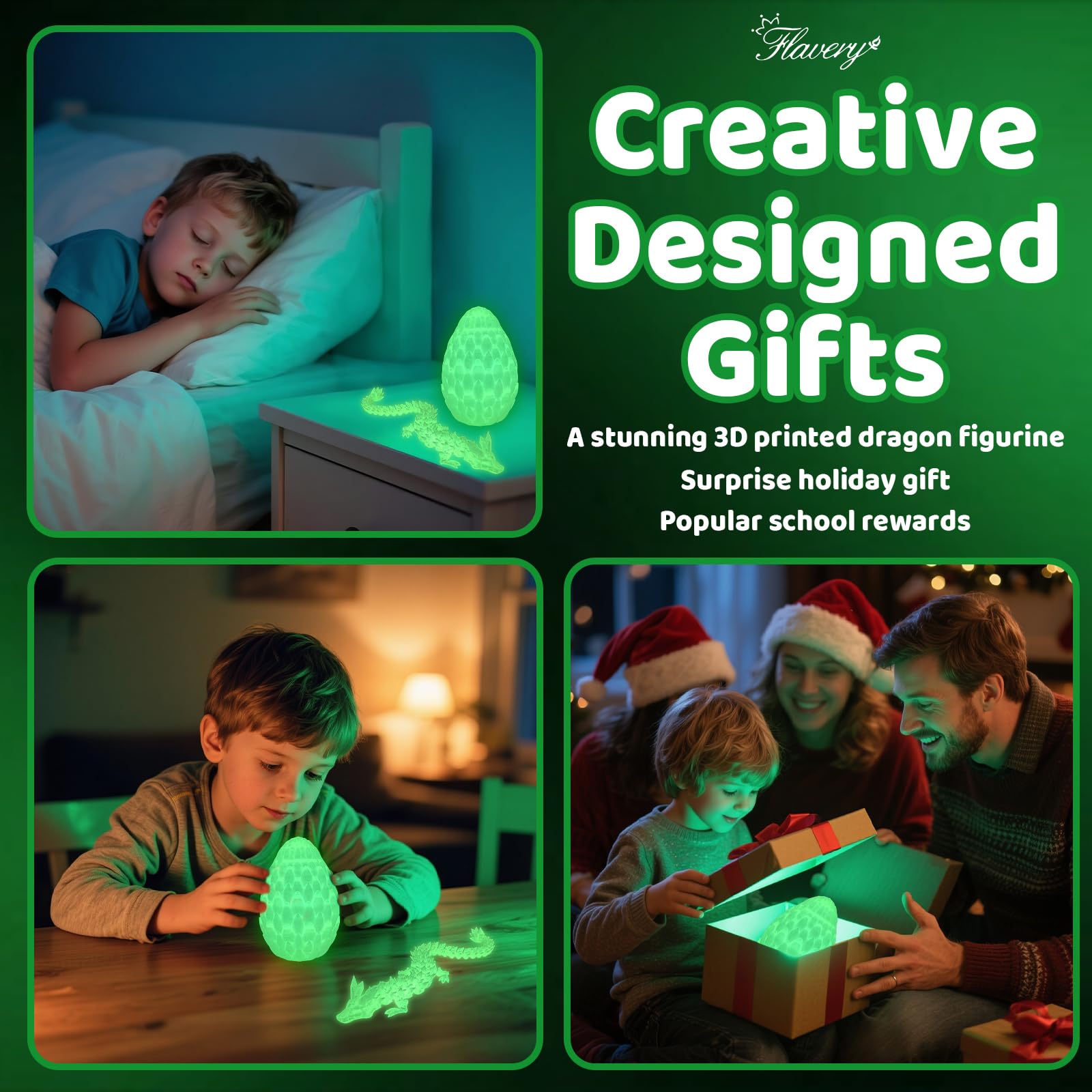Flavery gift idea dragon egg sparks creativity and conversation.