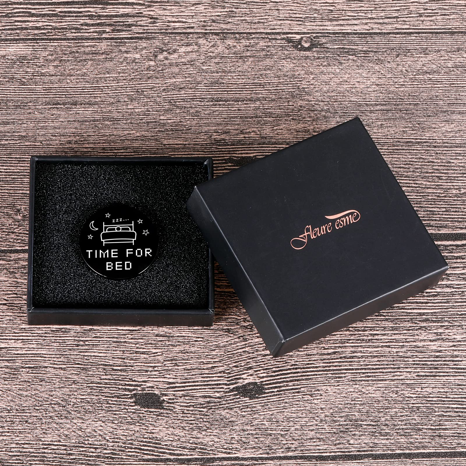 Fleure Esme destiny flip coin as a playful gift for gamers.