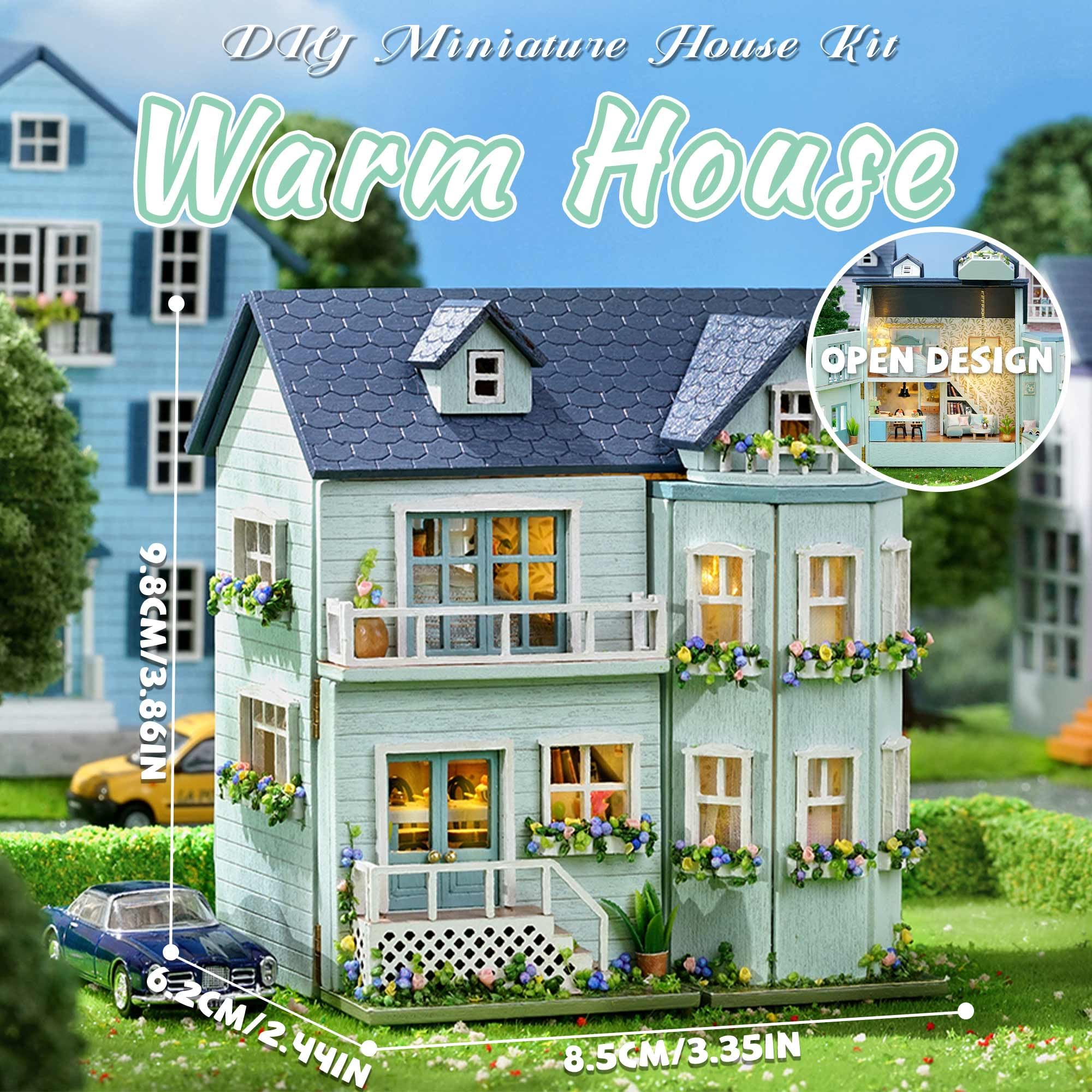 Flever Dollhouse furniture set to decorate tiny rooms with charm