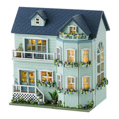 Flever Dollhouse structure pieces ready for precise DIY build
