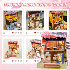 Flever dollhouse toolkit included for precise cutting and assembly