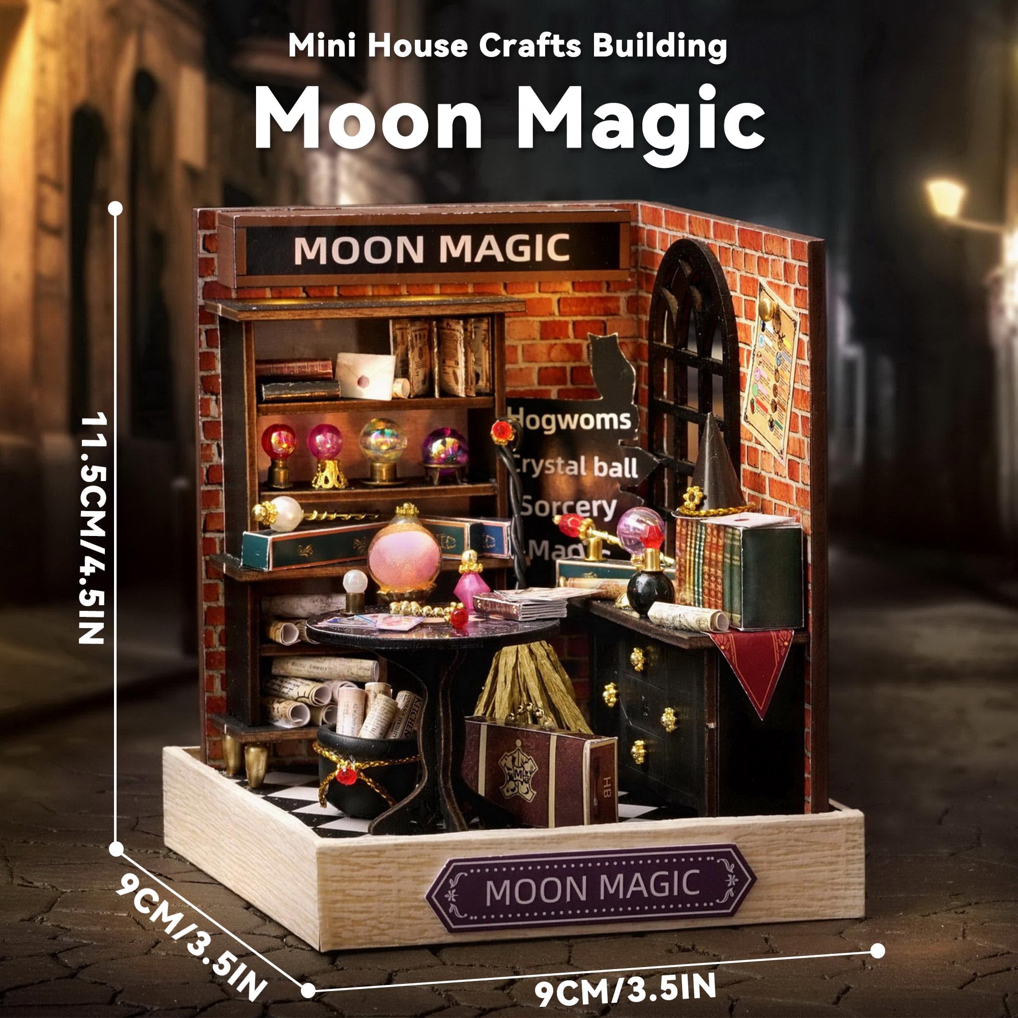 Flever Moon Magic dollhouse assembly video link for guidance