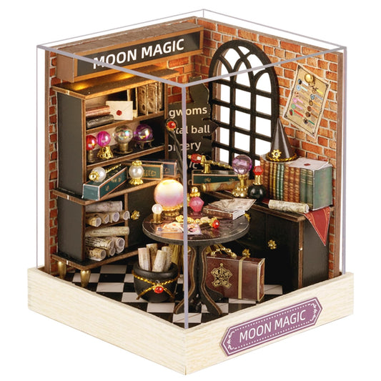 Flever Moon Magic dollhouse house structure for precise assembly