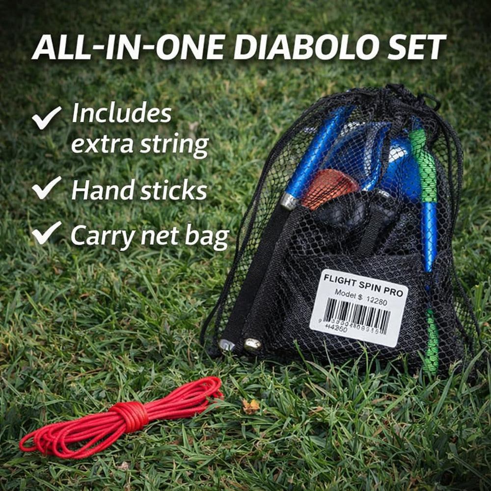 Flight Pro Diabolo blue model suited for players from beginners to pros.