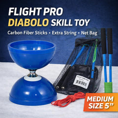 Flight Pro Diabolo durable cups endure drops in classes and outdoor practice.