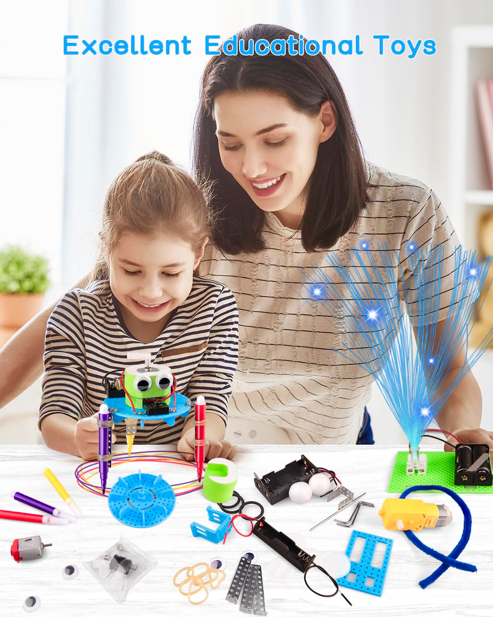 FliipFlaap 6-in-1 STEM Kit crawling robot for hands-on mobility testing