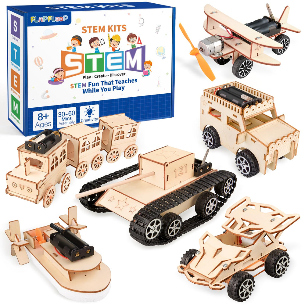 FliipFlaap 6-in-1 kit model assembly for hands-on learning