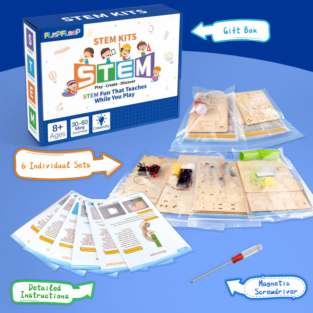 FliipFlaap microscope assembly introduces observation skills and scientific curiosity