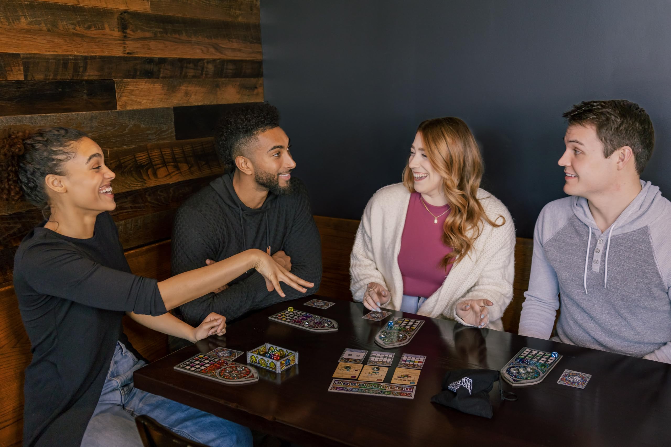 Floodgate Sagrada objective cards guide dice placement toward distinct goals