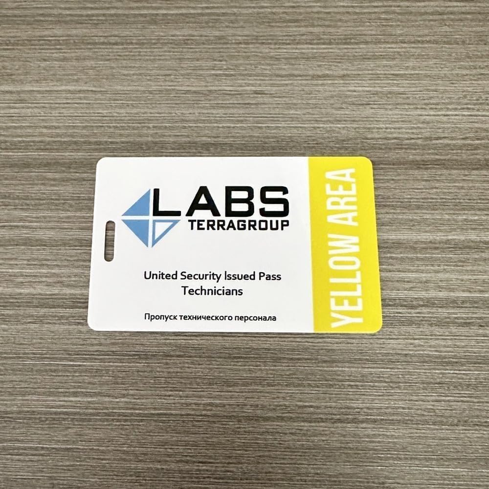 Floorsouth EFT red card TerraGroup Labs key card display-ready prop