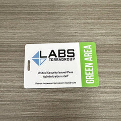 Floorsouth EFT red card TerraGroup Labs key card ensemble for cosplay