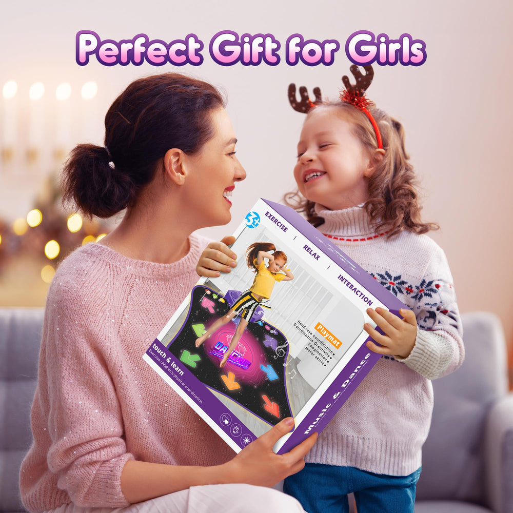 Flooyes gift-ready dance mat ideal for birthdays and holidays