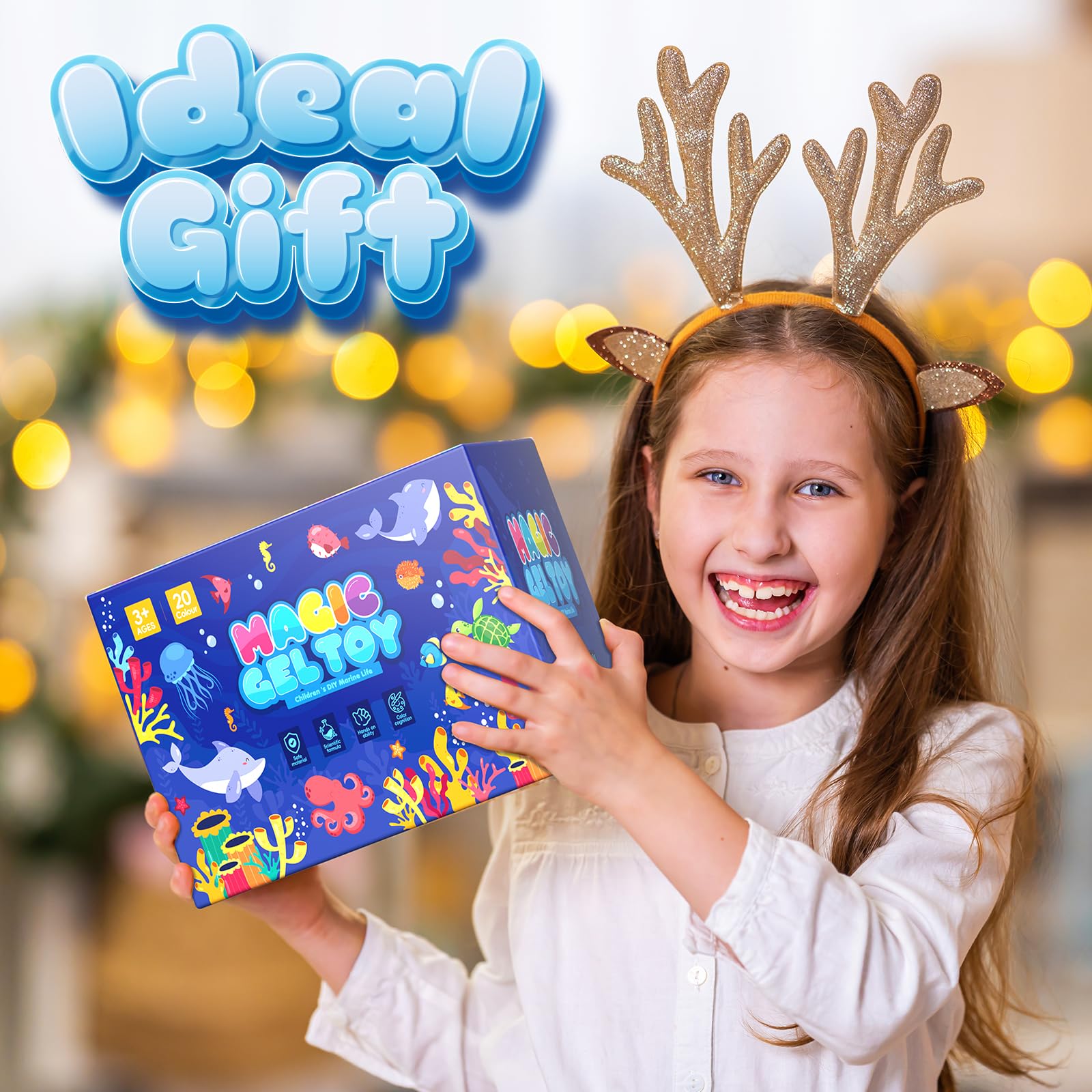 Flooyes DIY squishy maker turns water gel into playful toys.