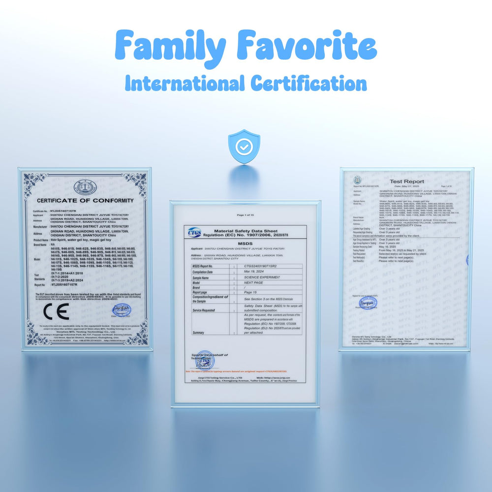 Flooyes natural sodium alginate materials ensure skin-safe play.