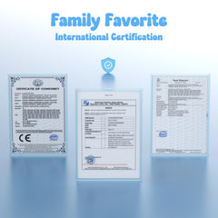 Flooyes natural sodium alginate materials ensure skin-safe play.
