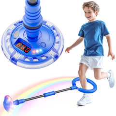 Flooyes skip ball with counter and LED display lights up during jumps.