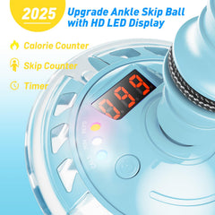 Flooyes Skip Ball counter shows jumps and time for progress