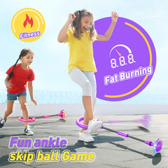 Flooyes skip ball soft EVA handle ensures comfortable play