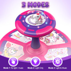 Flooyes Unicorn Sit and Spin built for safety and durability during rambunctious sessions