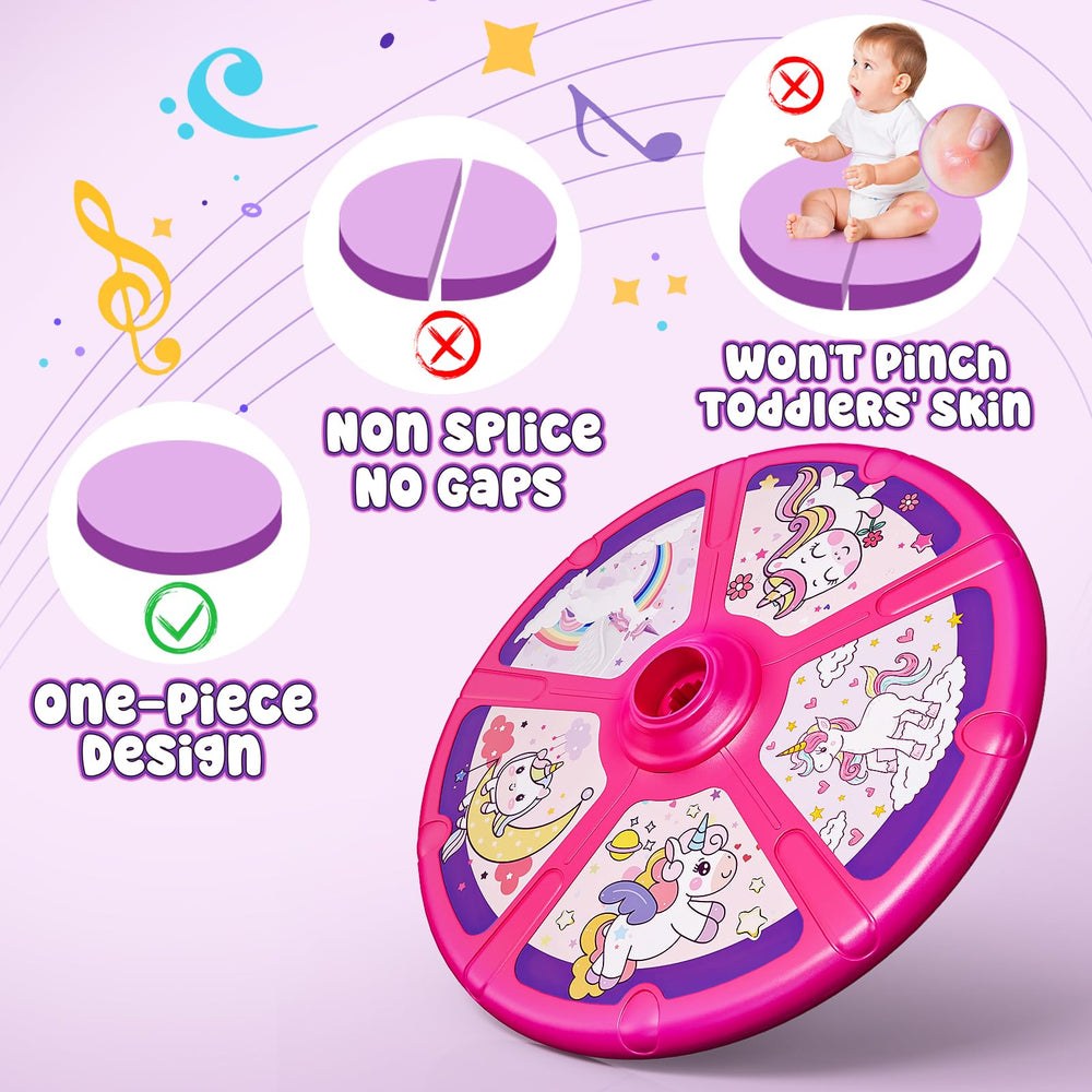 Flooyes Unicorn Spin 360-degree chair in action during playtime