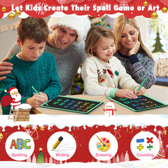 FLUESTON Doodle Board kids drawing; colorful lines foster creativity without mess.