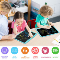 Colorful lines appear on FLUESTON tablet during playtime