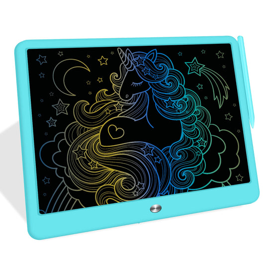 FLUESTON LCD Writing Tablet front view for portable kids learning