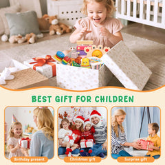 FlufiFiea teething-friendly materials designed for safe chewing and play.
