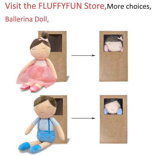 FLUFFYFUN Baby Doll Soft Ballerina Dress – sparks imaginative dance-inspired storytelling