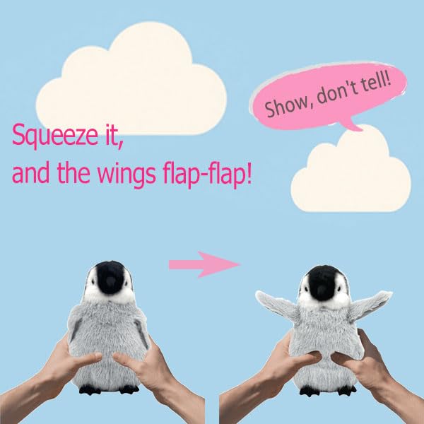 FLUFFYFUN penguin gift idea for birthdays and Children’s Day