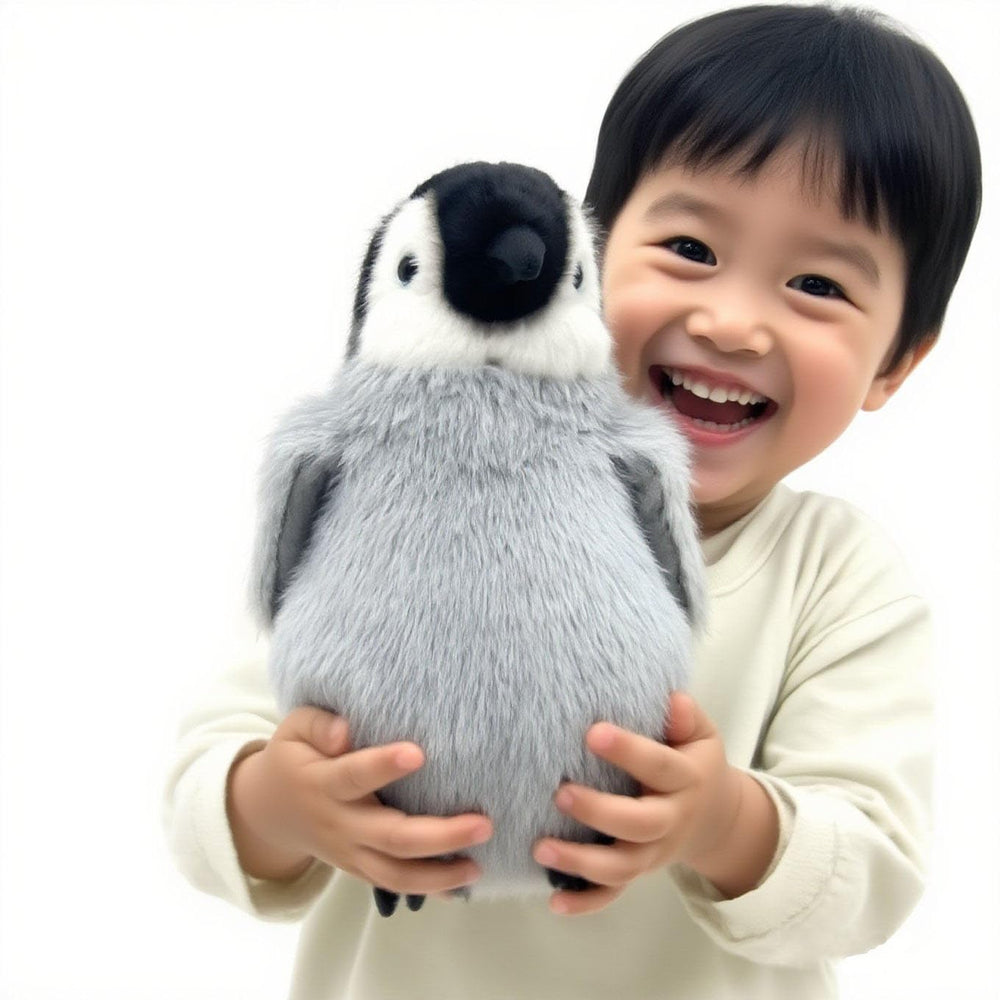 FLUFFYFUN lightweight penguin around 200 g for easy handling